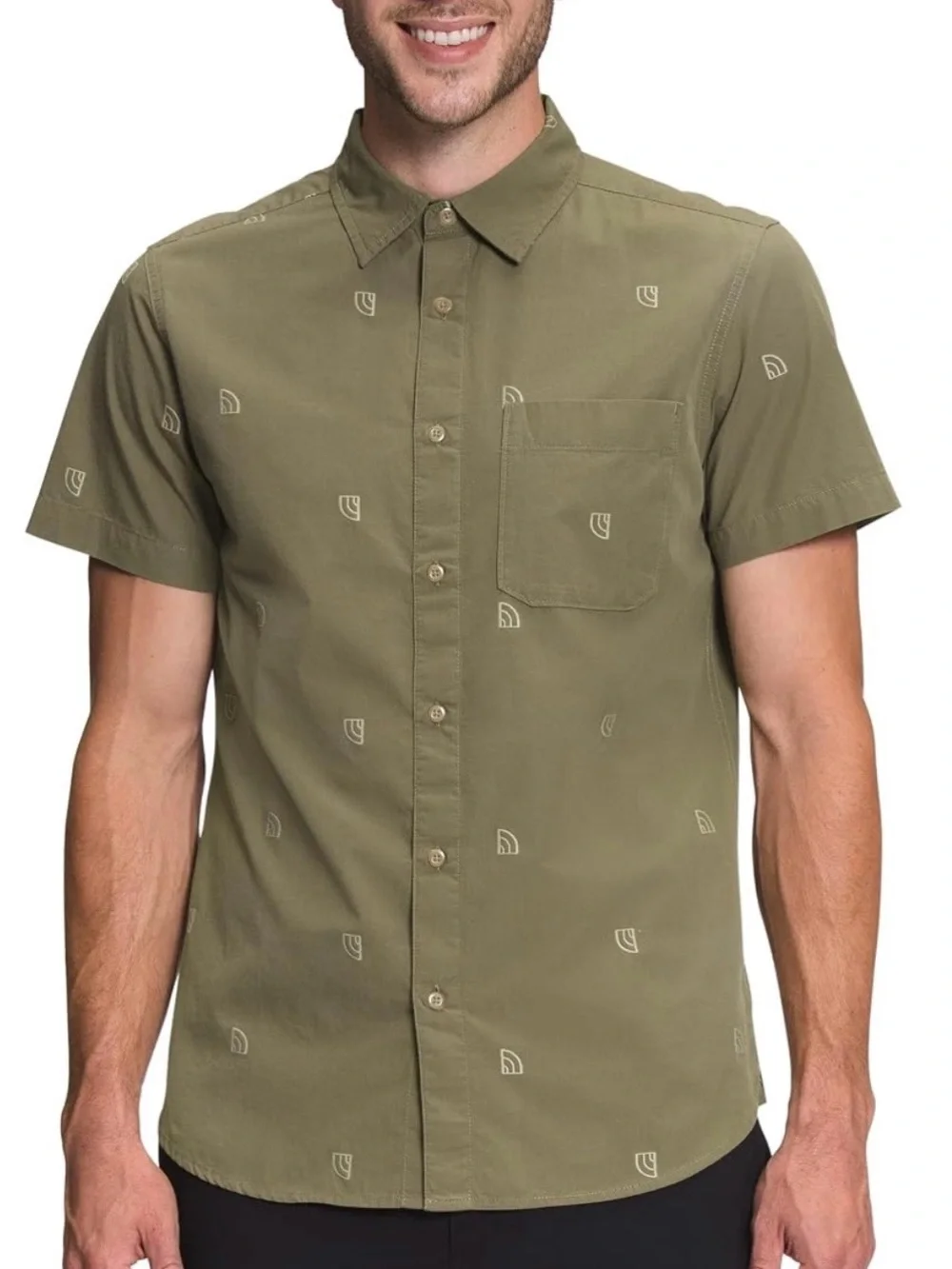 The North Face Men's Baytrail Jacquard Short Sleeve Shirt